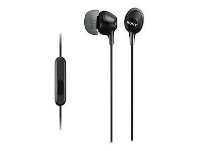 SONY MDR-EX15AP HEADSET Black