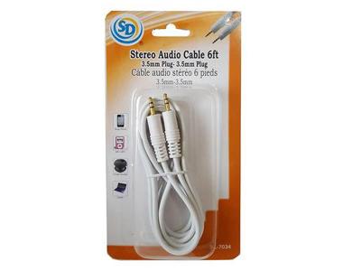 SD STERIO AUDIO CABLE 6 FT
