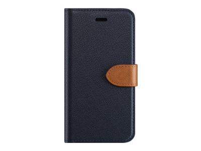 Blu Element B21S8BL 2 in 1 Folio Galaxy S8 Blue/Tan