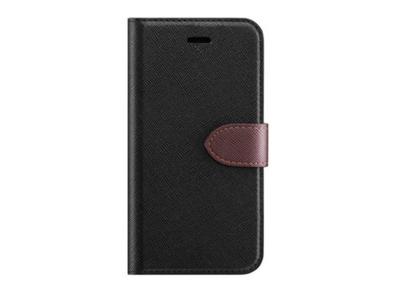 Blu Element - 2 in 1 Folio Case Black/Brown for Samsung Galaxy S9