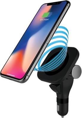 TZUMI CAR CHARGER MAGENTIC HOLDER WIRELESS CHARGING