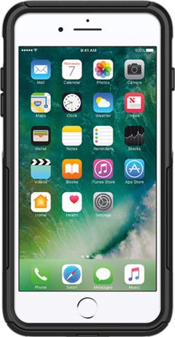 OtterBox Commuter Series case For Iphone 7/8 Plus Black