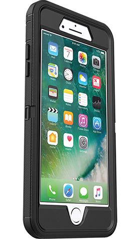 OtterBox  Defender Series Case For Iphone 7/8 Plus Black