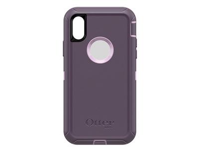 OtterBox  Defender Series Case Purple For Iphone X