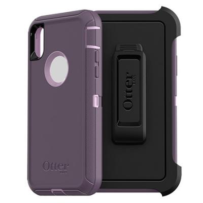 OtterBox  Defender Series Case Purple For Iphone X