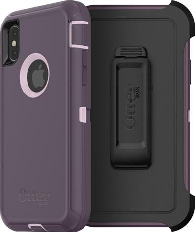 OtterBox  Defender Series Case Purple For Iphone X