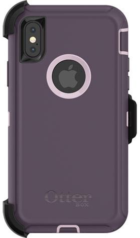 OtterBox  Defender Series Case Purple For Iphone X