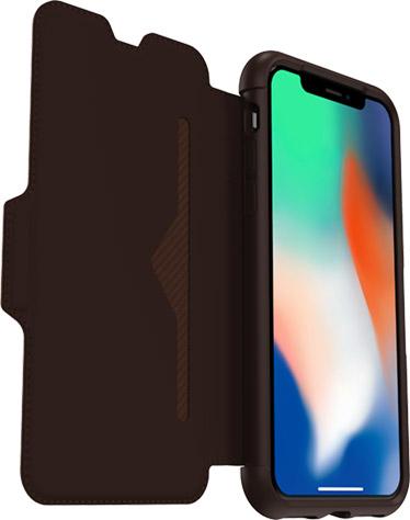 OtterBox Symmetry Series Case Folio Brown  For  Iphone 10