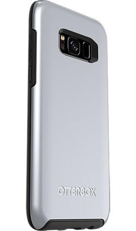 OtterBox Symmetry Series Metallic Case Titanium Silver  for Galaxy S8