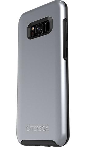 OtterBox Symmetry Series Metallic Case Titanium Silver for Galaxy S8+