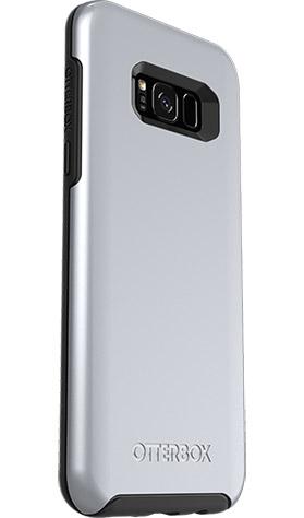 OtterBox Symmetry Series Metallic Case Titanium Silver for Galaxy S8+