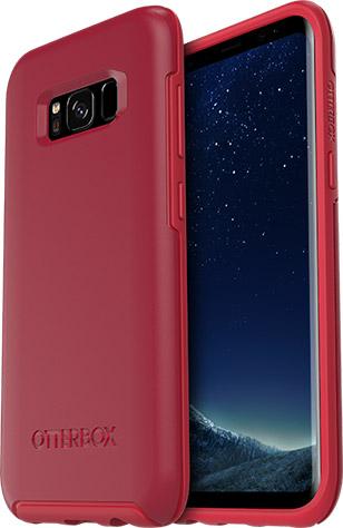 OtterBox Symmetry Series Case for Galaxy S8 Red