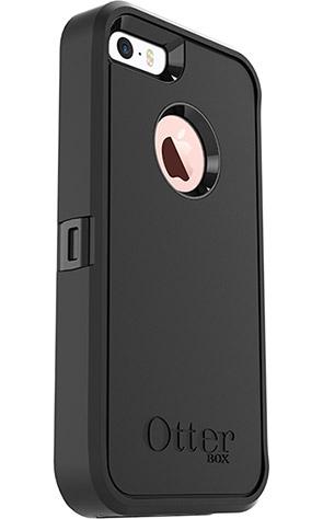 OtterBox Defender Series Case for iPhone 5/5s/SE Black