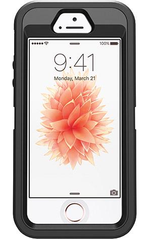 OtterBox Defender Series Case for iPhone 5/5s/SE Black