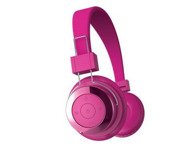 Tzumi Bluetooth Stereo Headphones Pink