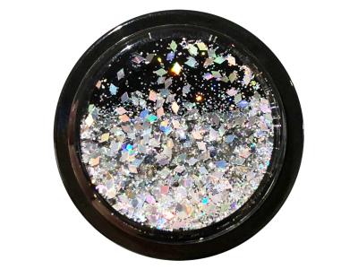 Tzumi Nuckees Trends Phone Grip: Midnight Diamond Liquid Glitter
