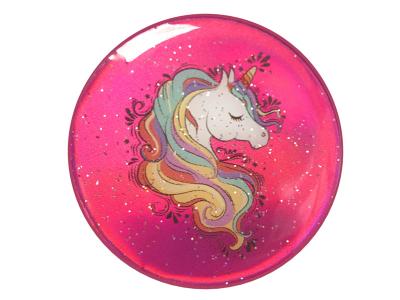 Tzumi Nuckees Gels Phone Grip - Pink Opal Unicorn