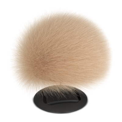 Tzumi Nuckee Trends Pom Pom Phone Grip Beige Pom