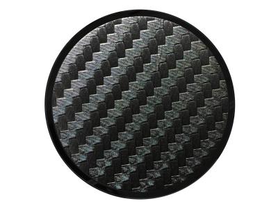 Tzumi Nuckees Trends Phone Grip - Black Carbon Fiber