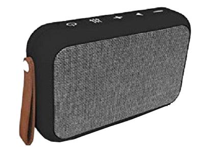 TZUMI RECTANGLE STUDIO BLUETOOTH SPEAKER GRY