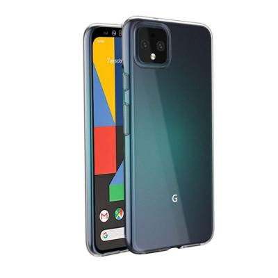 Blu Element BEGP4C Blue Case for Pixel 4 - Clear