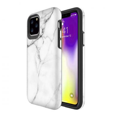 Blu Element Mist 2X Fashion White Marble Matte Fashion Case For iPhone 11 Pro