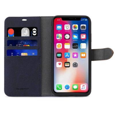 Blu Element Case 2 in 1 Folio iPhone 11 Navy/Tan