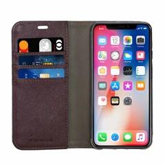 Blu Element 2 in 1 Folio Black/Brown Case For iPhone XS Max