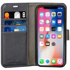 Blu Element 2 in 1 Folio Black/Grey Case For iPhone XR