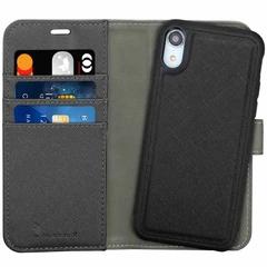 Blu Element 2 in 1 Folio Black/Grey Case For iPhone XR