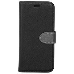 Blu Element 2 in 1 Folio Black/Grey Case For iPhone XR