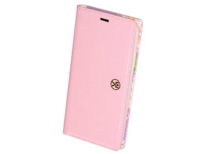 Viva Madrid Pink Ramito Wallet Case For iPhone X