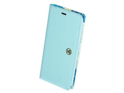 Viva Madrid Blue Ramito Wallet Case For iPhone X