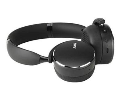 AKG Y500 On Ear Foldable Wireless Bluetooth Headphones Black