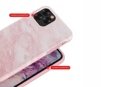 Devia Iphone 11 Marble Series Pink