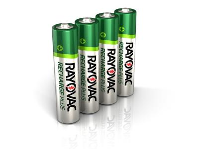 Rayovac Recharge Plus AAA 4-Pack Batteries