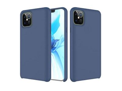 Soft Silicone Gel Skin Cover Case in Blue Cobalt for iPhone 12 , iPhone 12 Pro
