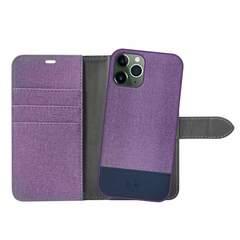 Blu Element 2 in 1 Folio Case Purple Navy for iPhone 13