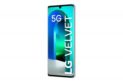 Chatr LG Velvet  5G 128GB Smartphone in Aurora Green