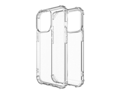 Mobile Magic For iPhone 15 Plus Shockproof Transparent Thick Case Cover