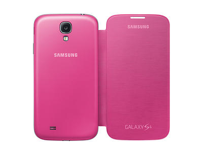 SAMSUNG GALAXY S4 FLIPCOVER PNK