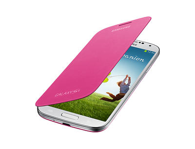 SAMSUNG GALAXY S4 FLIPCOVER PNK